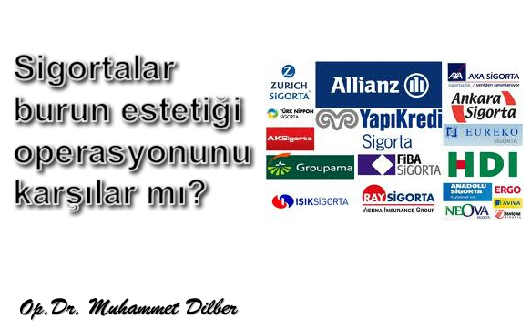 Sigortalar burun estetiği operasyonunu karşılar mı?